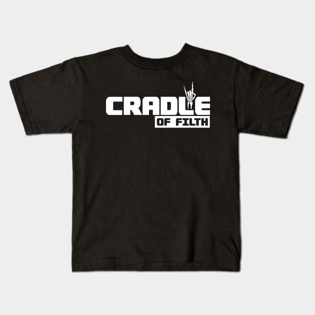 Cradle of Filth Kids T-Shirt by Horisondesignz